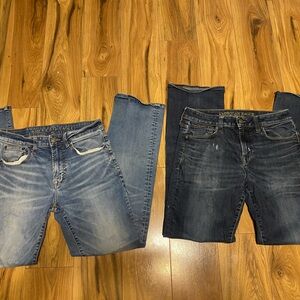 American Eagle Men's Blue Jeans